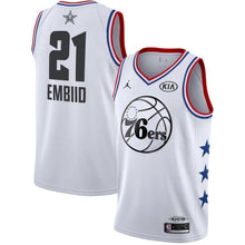 Load image into Gallery viewer, Philadelphia 76ers #21 Joel Embiid 2019 ALL STAR Swingman Jersey 2018/19