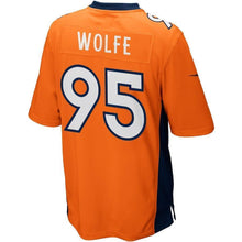 Load image into Gallery viewer, Derek Wolfe Denver Broncos Game Jersey 2018/19