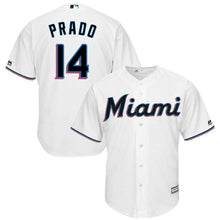 Load image into Gallery viewer, Martin Prado Miami Marlins 2019 Baseball Player Jersey 2018/19