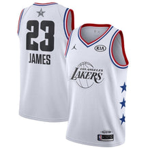 Load image into Gallery viewer, Los Angeles Lakers #23 Lebron James 2019 ALL STAR Swingman Jersey 2018/19