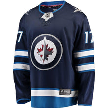 Load image into Gallery viewer, Adam Lowry Winnipeg Jets Player Swingman Jersey 2018/19