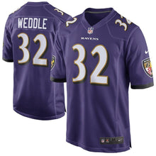 Load image into Gallery viewer, Eric Weddle Baltimore Ravens Game Jersey 2018/19
