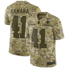Load image into Gallery viewer, Alvin Kamara New Orleans Saints Game Jersey 2018/19 Camo