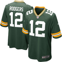 Load image into Gallery viewer, Aaron Rodgers Green Bay Packers Game Jersey 2018/19