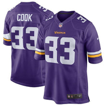 Load image into Gallery viewer, Dalvin Cook Minnesota Vikings Game Jersey 2018/19