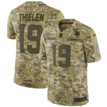 Load image into Gallery viewer, Adam Thielen Minnesota Vikings Game Jersey 2018/19 Camo
