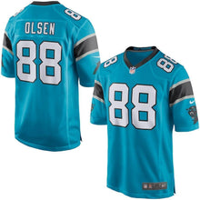 Load image into Gallery viewer, Greg Olsen Carolina Panthers Game Jersey 2018/19