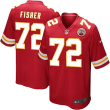 Load image into Gallery viewer, Eric Fisher Kansas City Chiefs Game Jersey 2018/19