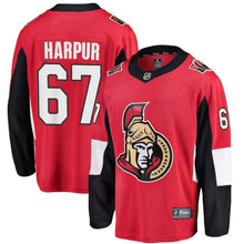 Load image into Gallery viewer, Ben Harpur Ottawa Senators Player Swingman Jersey 2018/19