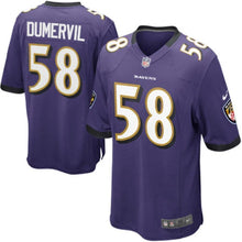Load image into Gallery viewer, Elvis Dumervil Baltimore Ravens Game Jersey 2018/19