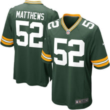 Load image into Gallery viewer, Clay Matthews Green Bay Packers Game Jersey 2018/19