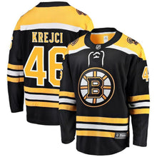 Load image into Gallery viewer, David Krejci Boston Bruins Player Swingman Jersey 2018/19