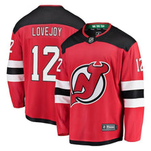 Load image into Gallery viewer, Ben Lovejoy New Jersey 2018/19 Devils Player Swingman Jersey 2018/19