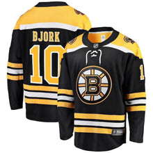 Load image into Gallery viewer, Anders Bjork Boston Bruins Player Swingman Jersey 2018/19