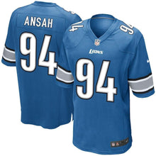 Load image into Gallery viewer, Ezekiel Ansah Detroit Lions Game Jersey 2018/19