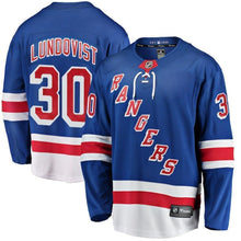 Load image into Gallery viewer, Henrik Lundqvist New York Rangers Player Swingman Jersey 2018/19