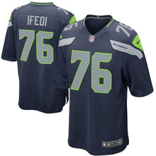 Load image into Gallery viewer, Germain Ifedi Seattle Seahawks Game Jersey 2018/19