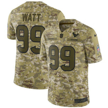 Load image into Gallery viewer, J.J. Watt Houston Texans Game Jersey 2018/19 Camo