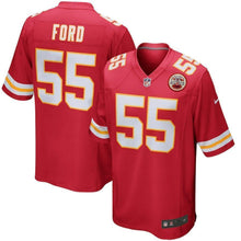 Load image into Gallery viewer, Dee Ford Kansas City Chiefs Game Jersey 2018/19