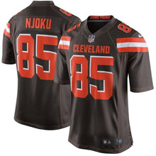 Load image into Gallery viewer, David Njoku Cleveland Browns Game Jersey 2018/19