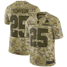 Load image into Gallery viewer, Chris Thompson Washington Redskins Game Jersey 2018/19 Camo