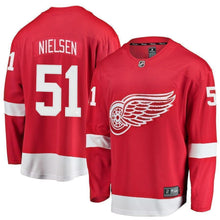 Load image into Gallery viewer, Frans Nielsen Detroit Red Wings Player Swingman Jersey 2018/19