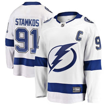 Load image into Gallery viewer, Steve Stamkos Tampa Bay Lightnings Player Swingman Jersey 2018/19