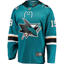 Load image into Gallery viewer, Joe Thornton San Jose Sharks Player Swingman Jersey 2018/19