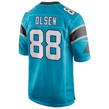 Load image into Gallery viewer, Greg Olsen Carolina Panthers Game Jersey 2018/19