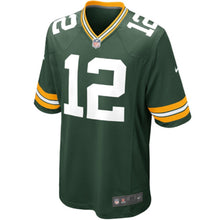 Load image into Gallery viewer, Aaron Rodgers Green Bay Packers Game Jersey 2018/19