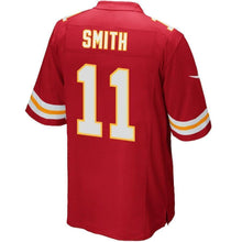 Load image into Gallery viewer, Alex Smith Kansas City Chiefs Game Jersey 2018/19