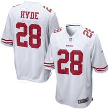 Load image into Gallery viewer, Carlos Hyde San Fracisco 49ers Game Jersey 2018/19