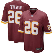 Load image into Gallery viewer, Adrian Peterson Washington Redskins Game Jersey 2018/19