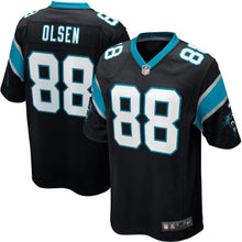 Load image into Gallery viewer, Greg Olsen Carolina Panthers Game Jersey 2018/19