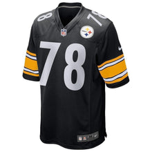 Load image into Gallery viewer, Alejandro Villanueva Pittsburgh Steelers Game Jersey 2018/19