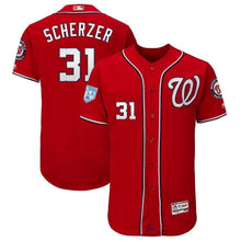 Load image into Gallery viewer, Max Scherzer Washington Nationals 2019 Spring Training Baseball Player Jersey 2018/19
