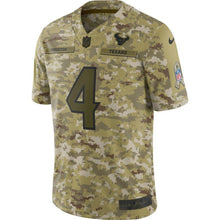 Load image into Gallery viewer, Deshaun Watson Houston Texans Game Jersey 2018/19 Camo