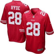 Load image into Gallery viewer, Carlos Hyde San Fracisco 49ers Game Jersey 2018/19