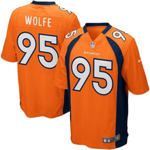 Load image into Gallery viewer, Derek Wolfe Denver Broncos Game Jersey 2018/19