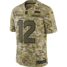 Load image into Gallery viewer, 12s Seattle Seahawks Game Jersey 2018/19 Camo