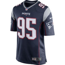 Load image into Gallery viewer, Chandler Jones New England Patriots Game Jersey 2018/19