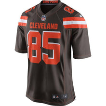 Load image into Gallery viewer, David Njoku Cleveland Browns Game Jersey 2018/19