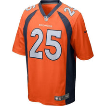 Load image into Gallery viewer, Chris Harris Jr Denver Broncos Game Jersey 2018/19